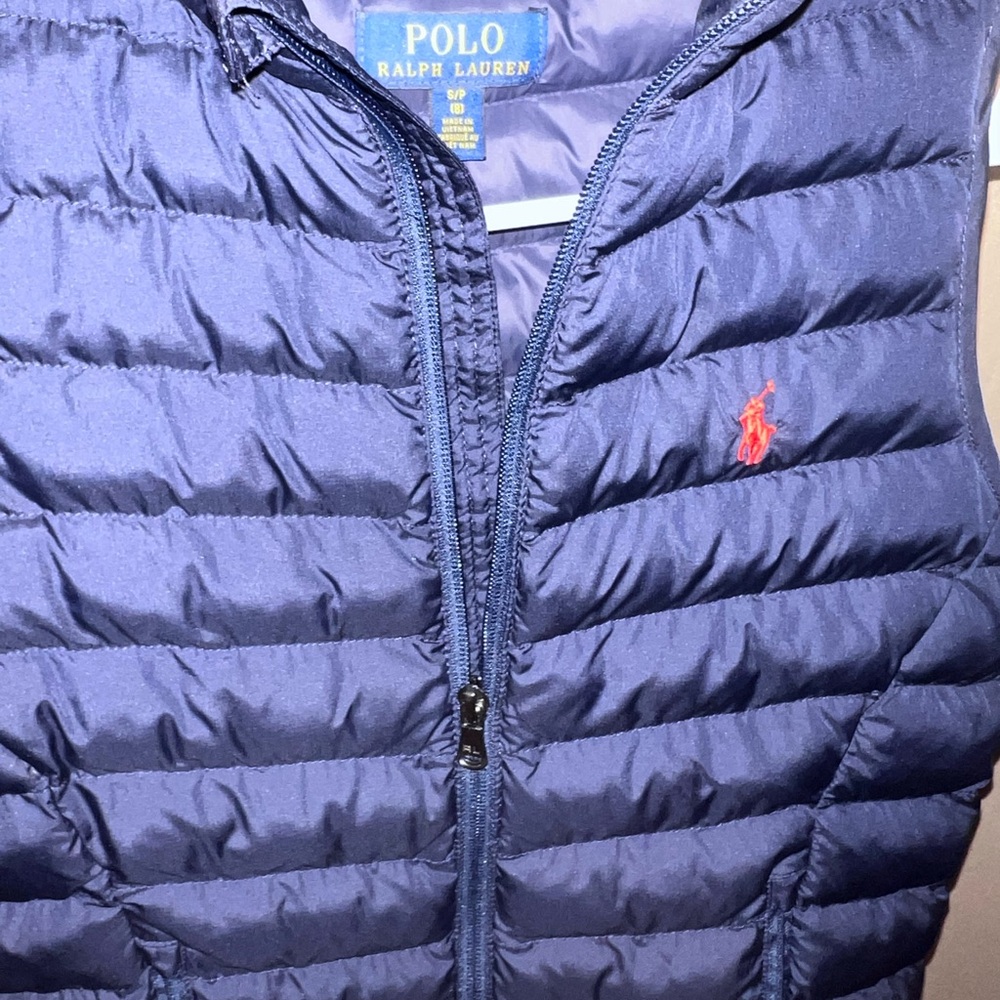 Polo Ralph Lauren Dark Blue Quilted Vest